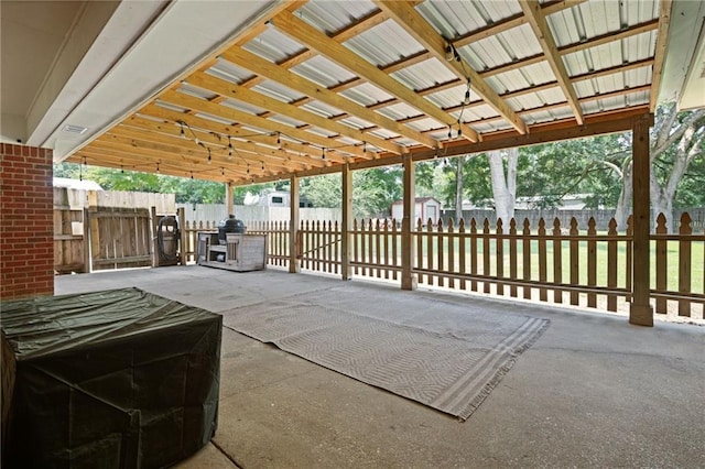 3420 Floyd Cir E, Semmes, AL 36575 - view of patio featuring a grill