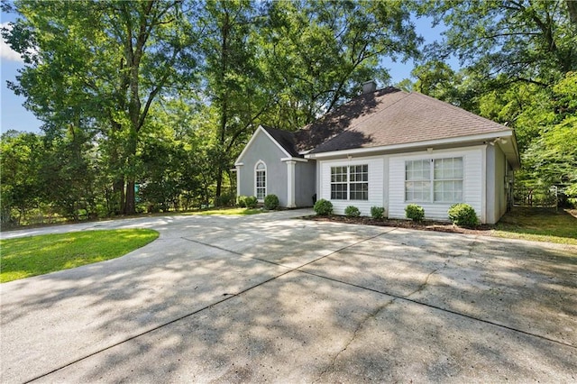 view of front of house