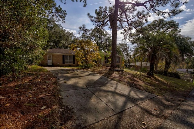 view of ranch-style home