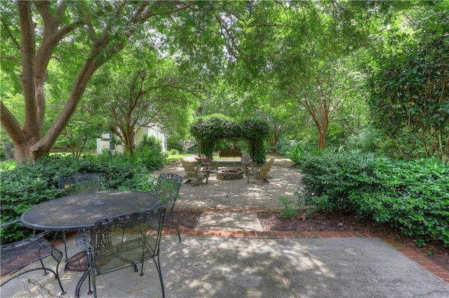 view of patio