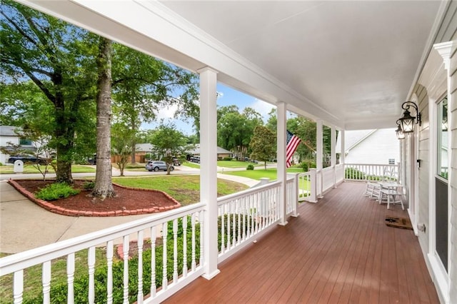 1509 Ridgeland Rd E, Mobile, AL 36695 - view of wooden porch