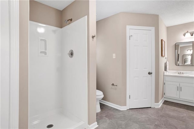 1115 Newbury Ln W, Mobile, AL 36695 - full bathroom featuring a walk in shower, vanity, and tile patterned flooring