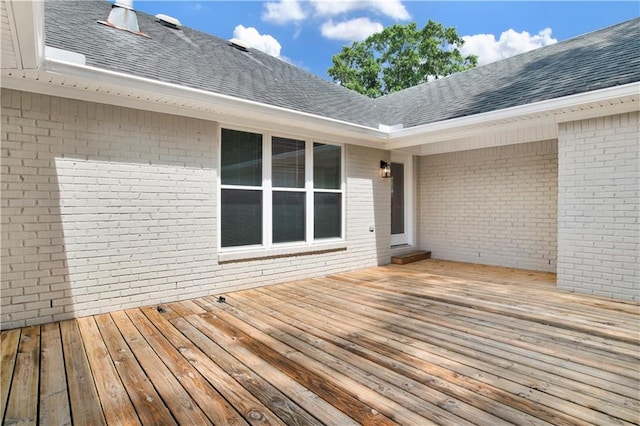 1115 Newbury Ln W, Mobile, AL 36695 - view of wooden deck
