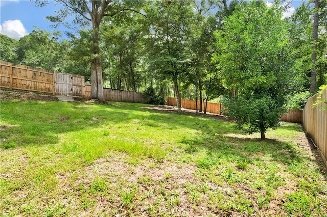 1115 Newbury Ln W, Mobile, AL 36695 - view of fenced backyard