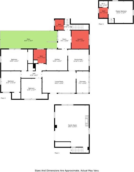 424 Byron Ave E, Mobile, AL 36609 - room layout
