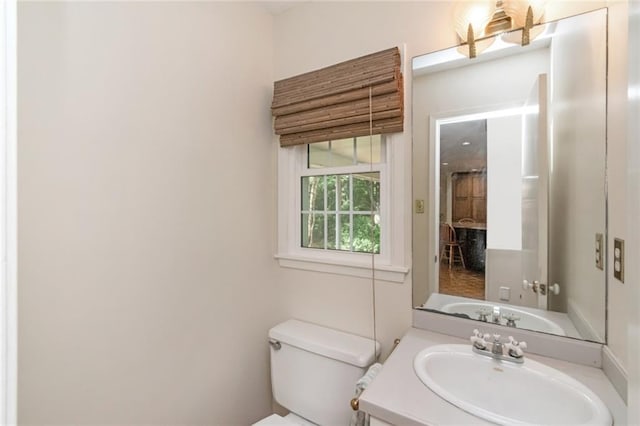 258 Suffolk Rd, Mobile, AL 36608 - bathroom featuring toilet and vanity