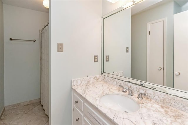 258 Suffolk Rd, Mobile, AL 36608 - full bath with vanity and baseboards