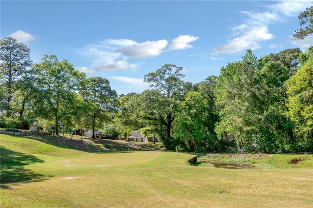 192 Bay View Dr, Daphne, AL 36526 - view of community featuring a yard and golf course view