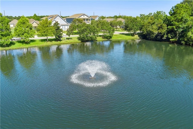 water view featuring a residential view