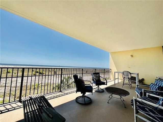 1601 Bienville Blvd Unit 316, Dauphin Island, AL 36528 - balcony with a water view