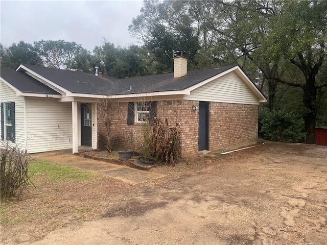 view of rear view of house