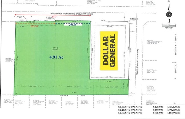 7365 Three Notch Rd, Mobile AL, 36619 land for sale