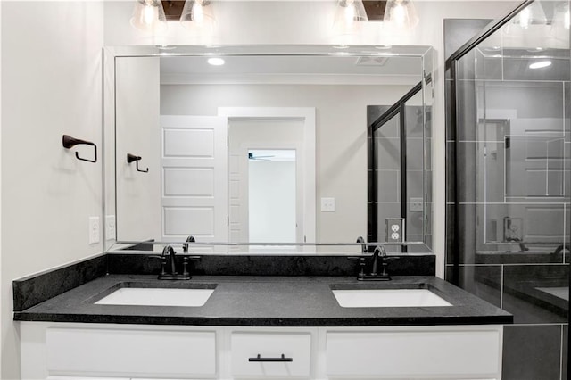 916 Mccay Ave, Mobile, AL 36609 - bathroom featuring double vanity