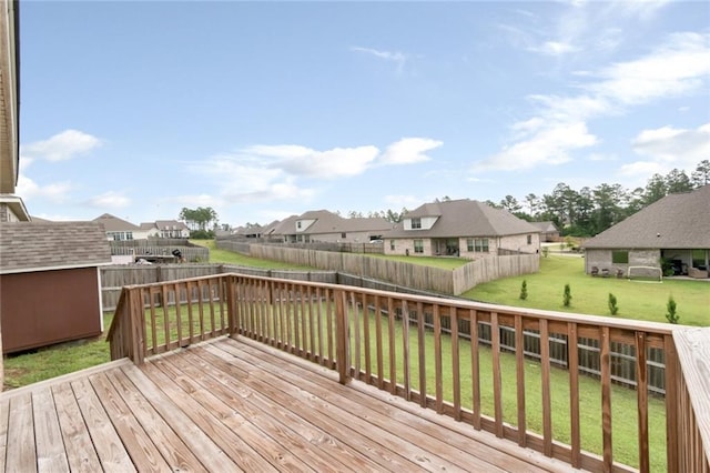 12927 Sanderling Loop, Daphne, AL 36527 - deck featuring a residential view and a fenced backyard
