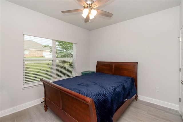 12927 Sanderling Loop, Daphne, AL 36527 - bedroom with light wood-style flooring and a ceiling fan