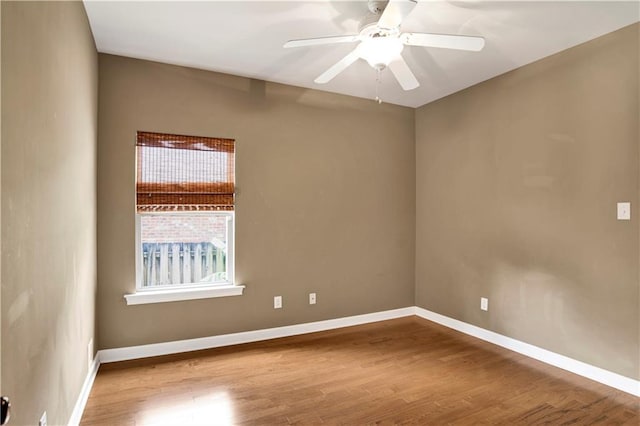 3245 Mcrae Dr, Mobile, AL 36695 - unfurnished room with wood finished floors and ceiling fan