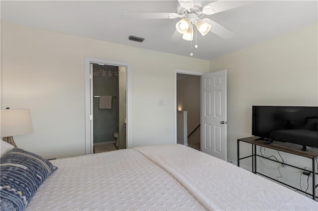 50 Forney Johnston Dr Unit 8B, Dauphin Island, AL 36528 - bedroom featuring ceiling fan