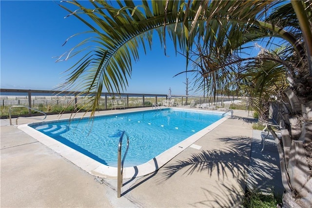 50 Forney Johnston Dr Unit 8B, Dauphin Island, AL 36528 - view of swimming pool featuring a patio area