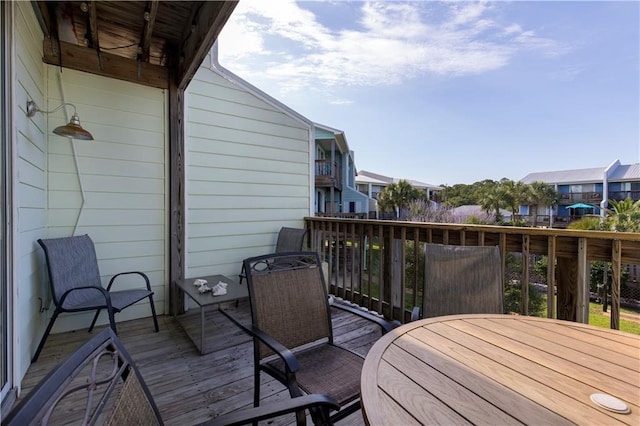 50 Forney Johnston Dr Unit 8B, Dauphin Island, AL 36528 - deck with a residential view