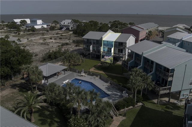 50 Forney Johnston Dr Unit 8B, Dauphin Island, AL 36528 - aerial view of a pool area