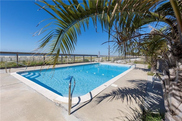 50 Forney Johnston Dr Unit 8B, Dauphin Island, AL 36528 - view of swimming pool with a patio