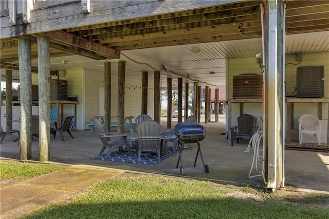50 Forney Johnston Dr Unit 8B, Dauphin Island, AL 36528 - view of patio / terrace