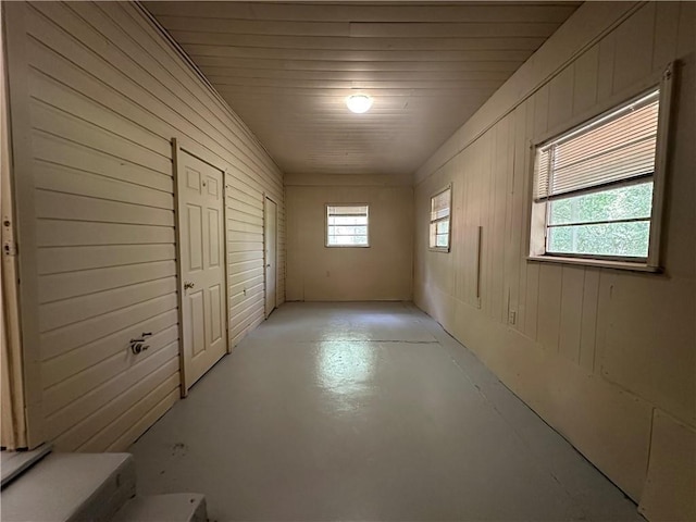 1820 N Barkley Dr, Mobile, AL 36606 - below grade area with wood walls