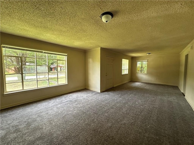 1820 N Barkley Dr, Mobile, AL 36606 - carpeted empty room featuring a textured ceiling and baseboards