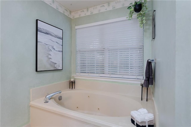 1337 Carson Rd W, Mobile, AL 36695 - bathroom with a tub with jets