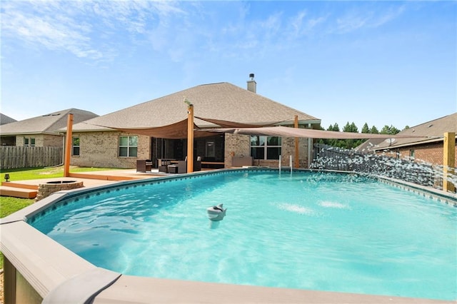 13077 Tara Point Dr, Mobile, AL 36695 - view of swimming pool featuring a patio area