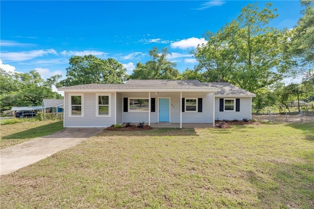 355 La Rose Dr, Mobile, AL 36609 - single story home with covered porch and concrete driveway