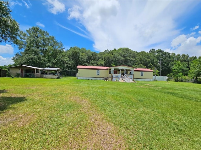 8560 Sadie Ct, Grand Bay, AL 36541 - view of yard