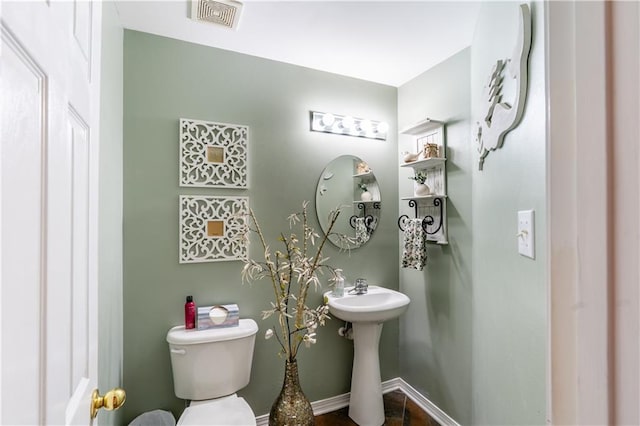 10164 Waterford Way, Mobile, AL 36695 - bathroom featuring toilet and baseboards