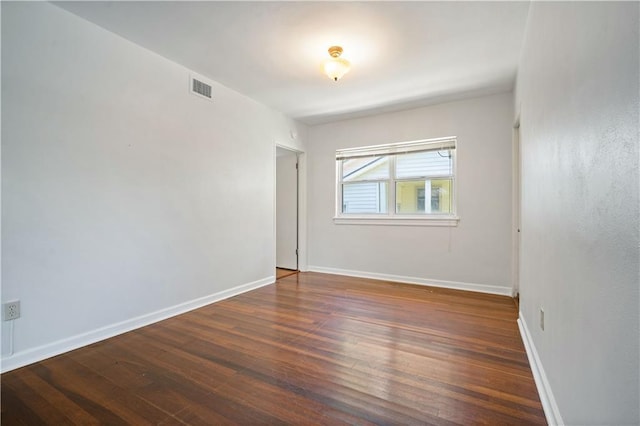 2852 Exter Dr, Mobile, AL 36606 - unfurnished room featuring wood finished floors and baseboards