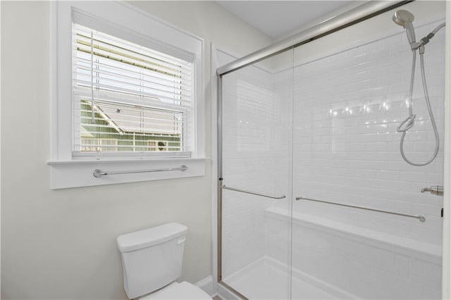 2203 Dauphin St, Mobile, AL 36606 - bathroom with a stall shower and toilet