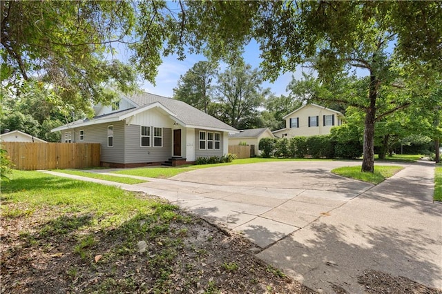 2203 Dauphin St, Mobile, AL 36606 - view of front of home featuring concrete driveway and crawl space