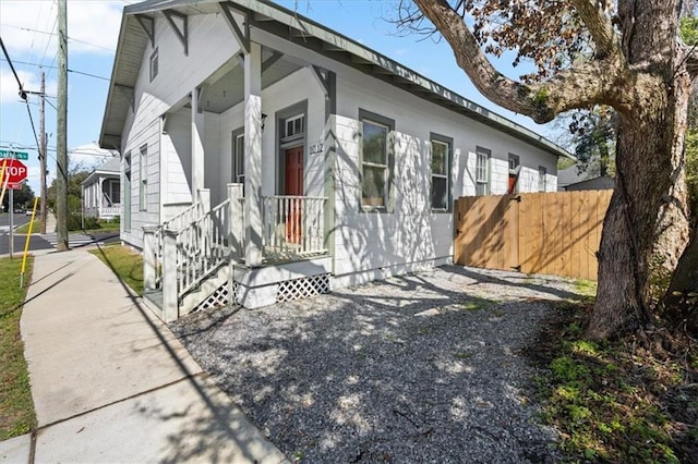 1012 Texas St, Mobile, AL 36604 - view of property exterior with fence