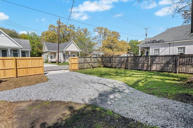 1012 Texas St, Mobile, AL 36604 - view of yard featuring fence private yard