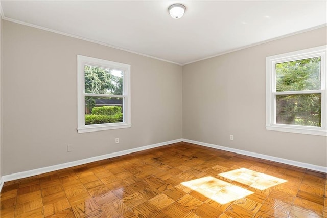 4061 Sallie Ct, Mobile, AL 36609 - spare room with ornamental molding and baseboards