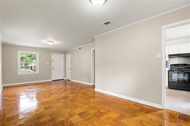 4061 Sallie Ct, Mobile, AL 36609 - spare room featuring crown molding and baseboards