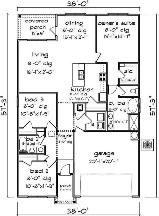 5189 Pinyon Dr, Mobile, AL 36693 - view of layout