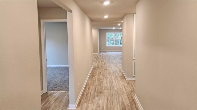 5189 Pinyon Dr, Mobile, AL 36693 - hall featuring wood finished floors and baseboards
