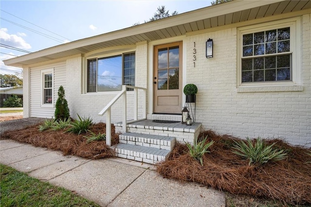 view of property entrance