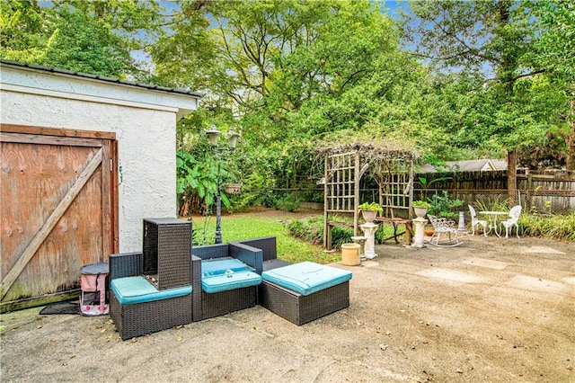 view of patio / terrace