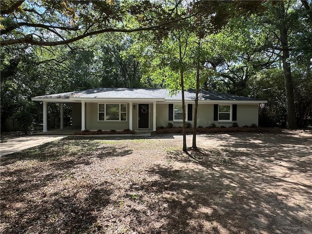 113 Hilltop Dr E, Mobile, AL 36608 - single story home with concrete driveway and a carport