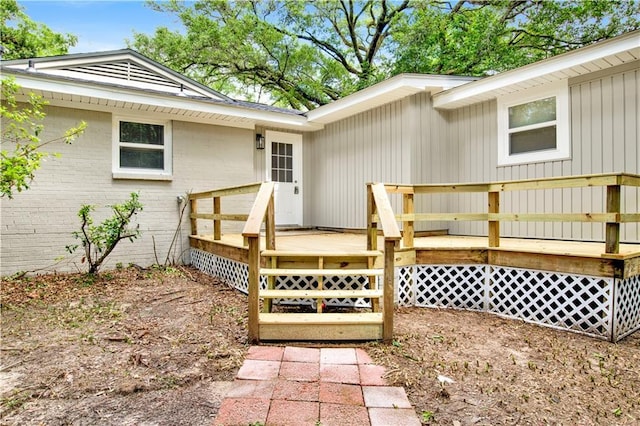 113 Hilltop Dr E, Mobile, AL 36608 - view of wooden deck