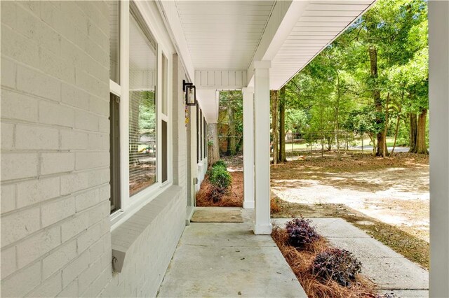 113 Hilltop Dr E, Mobile, AL 36608 - view of patio with a porch