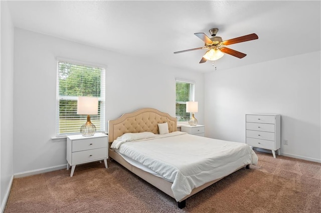 1951 Stonepine Dr, Semmes, AL 36575 - carpeted bedroom featuring baseboards and a ceiling fan