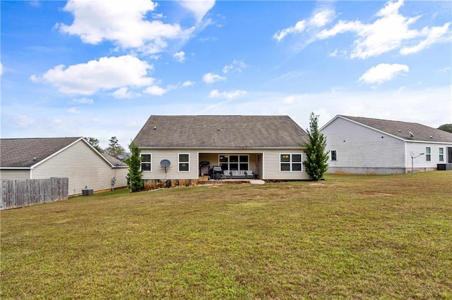 1951 Stonepine Dr, Semmes, AL 36575 - back of house featuring a patio