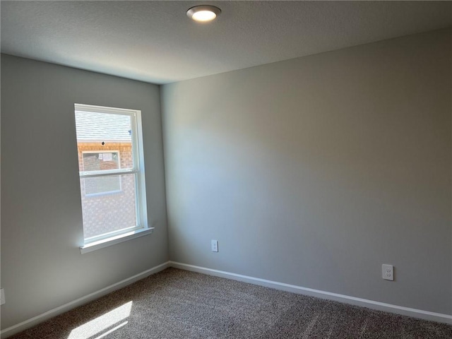 spare room with carpet flooring